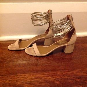 Aquazzura block heel sandals